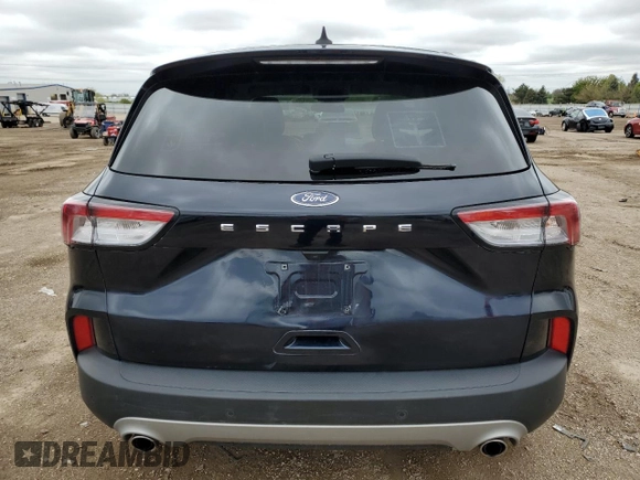 2021 Ford Escape SEL with VIN 1FMCU9H63MUB35918, listed as a Copart auction lot 55647305 with 211,681 mi miles and Salvage title. Bid and sale history available at DreamBid. Image 6.
