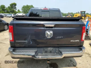 2020 Ram 1500 Big Horn with VIN 1C6RRFFG0LN394747, listed as a Copart auction lot 61749635 with 47,813 mi miles and Salvage title. Bid and sale history available at DreamBid. Image 6.