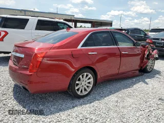 2014 Cadillac CTS Luxury AWD with VIN 1G6AX5SX3E0196520, listed as a Copart auction lot 62265475 with 108,741 mi miles and Salvage title. Bid and sale history available at DreamBid. Image 3.