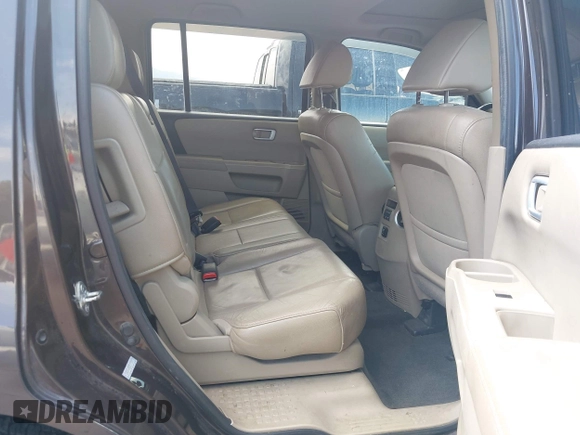 2012 Honda Pilot EX-L with VIN 5FNYF4H55CB017097, listed as a IAAI auction lot 42625034 with 180,783 mi miles and . Bid and sale history available at DreamBid. Image 8.