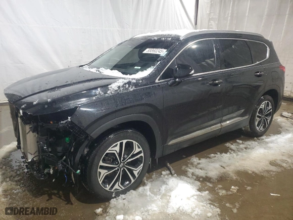 2019 Hyundai Santa Fe Limited with VIN 5NMS53AA1KH071911, listed as a Copart auction lot 88860245 with 95,578 mi miles and Salvage Title. Bid and sale history available at carsss.com. Image 1.