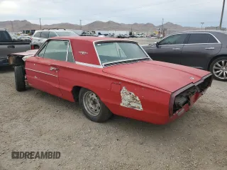 1966 Ford Thunderbird with VIN 6Y870135392, listed as a Copart auction lot 66917184 with Not Provided miles and Salvage Title. Bid and sale history available at DreamBid. Image 2.