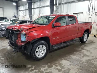 2015 GMC Canyon 4WD SLE with VIN 1GTG6BE30F1193426, listed as a Copart auction lot 59343325 with 83,383 mi miles and Salvage title. Bid and sale history available at DreamBid. Image 1.
