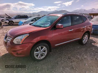 2012 Nissan Rogue SL with VIN JN8AS5MT5CW299068, listed as a Copart auction lot 46318075 with 210,594 mi miles and Salvage Title. Bid and sale history available at DreamBid. Image 1.
