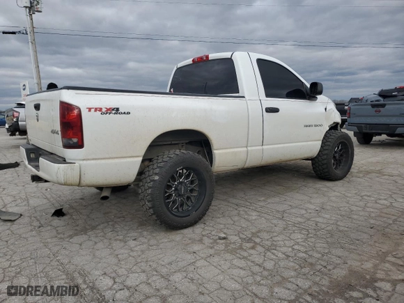 2005 Dodge Ram 1500 SLT with VIN 1D7HU16N85J637273, listed as a Copart auction lot 87178724 with 109,682 mi miles and Clean Title. Bid and sale history available at carsss.com. Image 3.