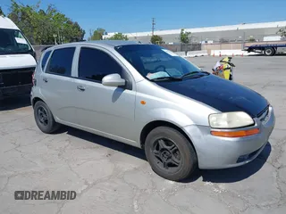 2004 Chevrolet Aveo with VIN KL1TD62644B225772, listed as a IAAI auction lot 42034535 with 216,213 mi miles and . Bid and sale history available at DreamBid. Image 1.
