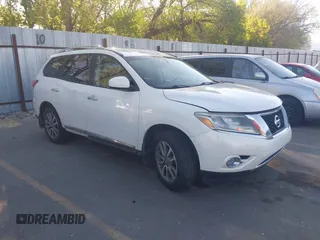 2014 Nissan Pathfinder SL z VIN 5N1AR2MM7EC687692, wystawiony jako IAAI lot #42213759 z przebiegiem 175 209 mil mil oraz . Historia ofert i sprzedaży dostępna na DreamBid. Obrazek 1.