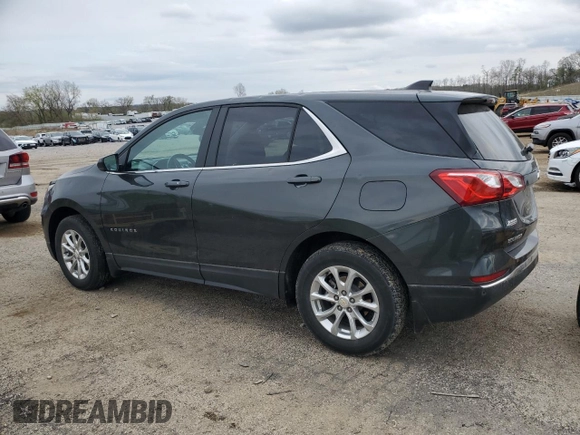 2021 Chevrolet Equinox LT with VIN 2GNAXUEV8M6143410, listed as a Copart auction lot 55560745 with 36,007 mi miles and Salvage Title. Bid and sale history available at DreamBid. Image 2.