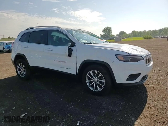 2020 Jeep Cherokee Latitude Plus with VIN 1C4PJMLB2LD638876, listed as a Copart auction lot 61852975 with 103,208 mi miles and Salvage title. Bid and sale history available at DreamBid. Image 14.
