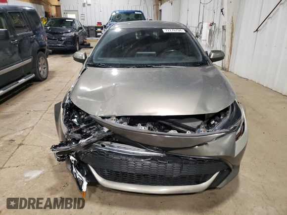 2019 Toyota Corolla Hatchback SE with VIN JTNK4RBE7K3050806, listed as a Copart auction lot 72276794 with 61,904 mi miles and Salvage Title. Bid and sale history available at carsss.com. Image 5.