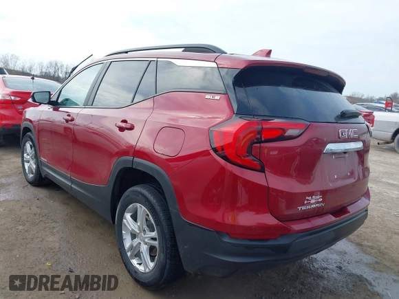 2021 GMC Terrain SLE with VIN 3GKALMEV3ML344121, listed as a IAAI auction lot 42025307 with 49,412 mi miles and . Bid and sale history available at carsss.com. Image 3.