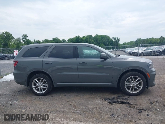 2022 Dodge Durango GT Plus with VIN 1C4RDJDG7NC220637, listed as a IAAI auction lot 42615840 with 59,515 mi miles and . Bid and sale history available at DreamBid. Image 13.