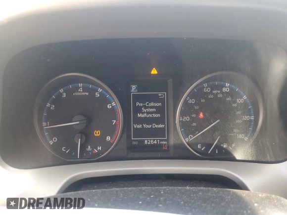 2017 Toyota RAV4 LE with VIN 2T3BFREV5HW595953, listed as a Copart auction lot 70185914 with 82,641 mi miles and Salvage Title. Bid and sale history available at carsss.com. Image 9.