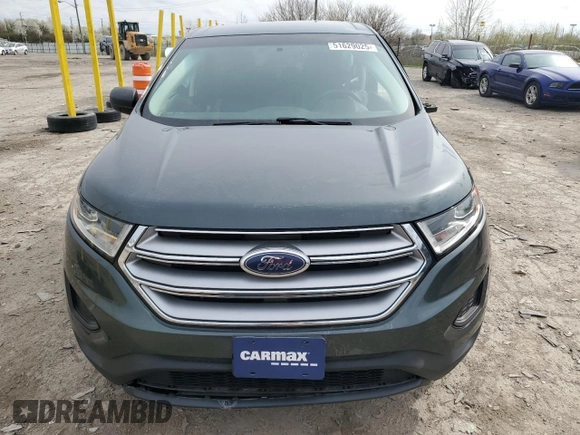 2015 Ford Edge SE with VIN 2FMTK3G92FBC32180, listed as a Copart auction lot 51629025 with Not provided miles and Non repairable. Bid and sale history available at DreamBid. Image 5.