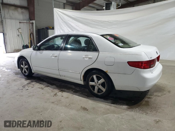 2005 Honda Accord EX z VIN 1HGCM56775A179367, wystawiony jako Copart lot #58851835 z przebiegiem 192 341 mil mil oraz Nie do naprawy. Historia ofert i sprzedaży dostępna na DreamBid. Obrazek 2.