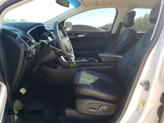 2017 Ford Edge Titanium with VIN 2FMPK4K88HBC47677, listed as a Copart auction lot 50040085 with 37,522 mi miles and Salvage Title. Bid and sale history available at carsss.com. Image 7.