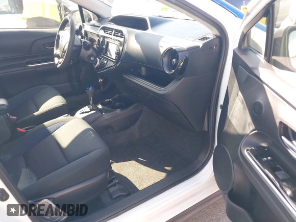 2018 Toyota Prius One with VIN JTDKDTB31J1599993, listed as a IAAI auction lot 42054102 with 107,472 mi miles and . Bid and sale history available at DreamBid. Image 5.