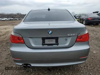 2008 BMW 5 Series 535i with VIN WBANW13508CN56172, listed as a Copart auction lot 50490425 with Not Provided miles and Salvage Title. Bid and sale history available at carsss.com. Image 6.