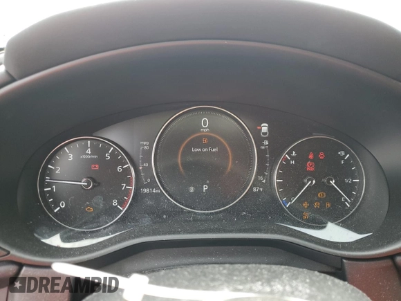 2023 Mazda CX-30 S Carbon Edition with VIN 3MVDMBCM9PM573338, listed as a Copart auction lot 47955565 with 19,814 mi miles and Salvage Title. Bid and sale history available at DreamBid. Image 9.