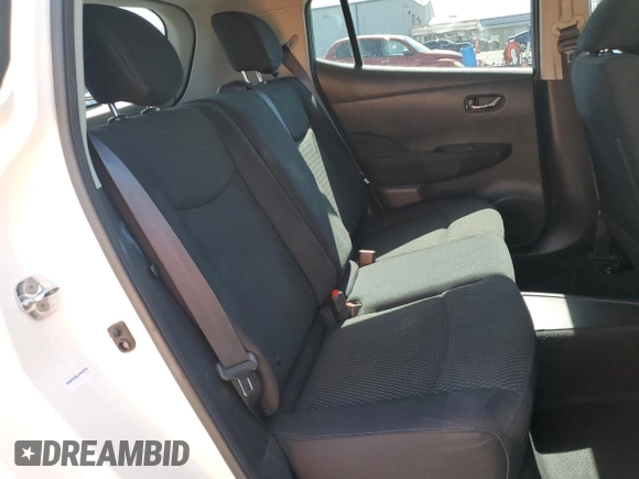 2015 Nissan LEAF SL with VIN 1N4AZ0CP4FC304089, listed as a Copart auction lot 60136545 with 68,423 mi miles and Salvage title. Bid and sale history available at DreamBid. Image 10.