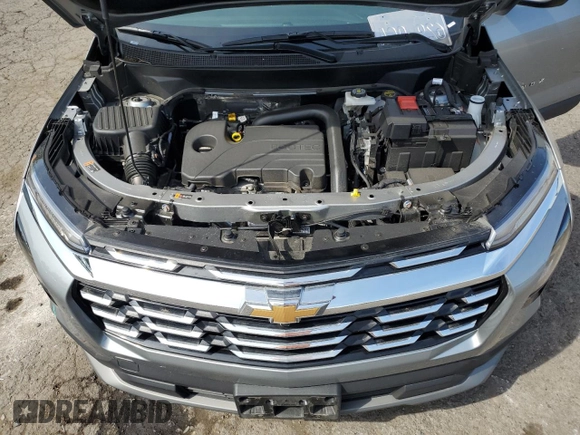 2025 Chevrolet Equinox FWD LT with VIN 3GNAXHEG1SL205294, listed as a Copart auction lot 54738255 with 6,029 mi miles and Clean Title. Bid and sale history available at DreamBid. Image 12.