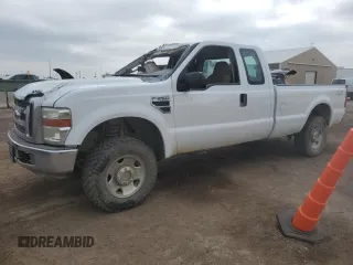 2008 Ford F-250 XL with VIN 1FTSX21518EB15246, listed as a Copart auction lot 61258645 with 56,478 mi miles and Salvage title. Bid and sale history available at DreamBid. Image 1.