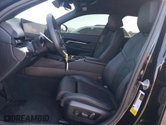 2024 BMW 5 Series 530i with VIN WBA43FJ08RCP78906, listed as a Copart auction lot 50730475 with 29,442 mi miles and Salvage title. Bid and sale history available at DreamBid. Image 7.