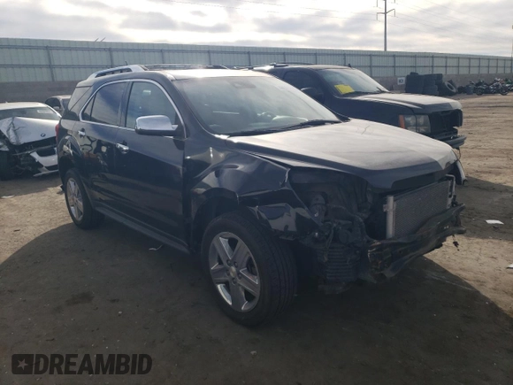 2014 Chevrolet Equinox LTZ with VIN 2GNFLHEK9E6139415, listed as a Copart auction lot 44001115 with 92,859 mi miles and Salvage Title. Bid and sale history available at carsss.com. Image 4.