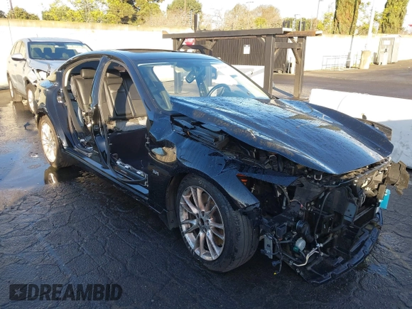 2020 Infiniti Q50 3.0t LUXE with VIN JN1EV7AP9LM203187, listed as a IAAI auction lot 41431307 with 42,899 mi miles. Bid and sale history available at carsss.com. Image 6.