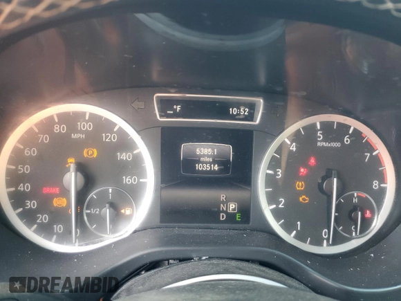 2017 Infiniti QX30 Sport with VIN SJKCH5CP8HA014663, listed as a Copart auction lot 55026195 with 103,514 mi miles and Salvage title. Bid and sale history available at DreamBid. Image 9.