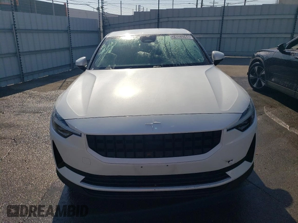 2023 Polestar 2 with VIN YSMEG3KA4PL125282, listed as a Copart auction lot 74023744 with 63,957 mi miles and Clean Title. Bid and sale history available at carsss.com. Image 5.