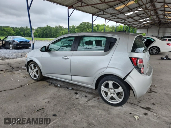 2015 Chevrolet Sonic LTZ with VIN 1G1JE6SBXF4109423, listed as a Copart auction lot 60329525 with 109,126 mi miles and Salvage title. Bid and sale history available at DreamBid. Image 2.