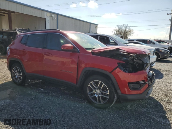 2019 Jeep Compass Latitude with VIN 3C4NJCBB9KT636408, listed as a Copart auction lot 44163665 with 22,876 mi miles and Non repairable. Bid and sale history available at DreamBid. Image 4.