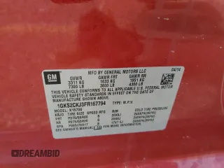 2015 GMC Yukon Denali with VIN 1GKS2CKJ3FR167794, listed as a Copart auction lot 60664073 with 109,567 mi miles. Bid and sale history available at carsss.com. Image 13.