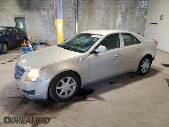 2009 Cadillac CTS RWD w/1SA with VIN 1G6DF577890147893, listed as a Copart auction lot 77416424 with 102,917 mi miles and Salvage Title. Bid and sale history available at carsss.com. Image 1.