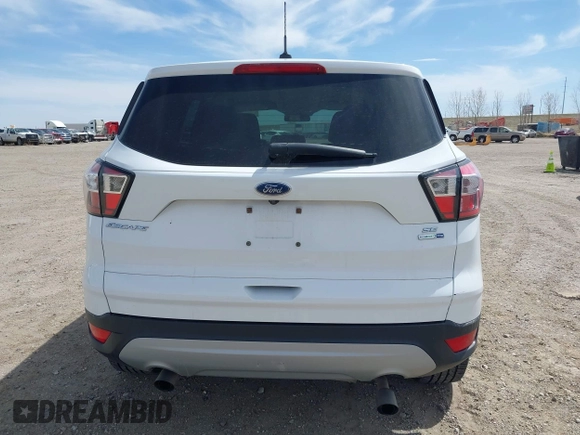 2017 Ford Escape SE with VIN 1FMCU9G90HUC66502, listed as a IAAI auction lot 41991527 with 219,380 mi miles. Bid and sale history available at carsss.com. Image 17.