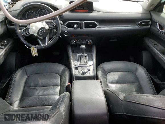 2017 Mazda CX-5 Grand Touring with VIN JM3KFBDL8H0209075, listed as a Copart auction lot 47991735 with 209,743 mi miles and Salvage Title. Bid and sale history available at carsss.com. Image 8.