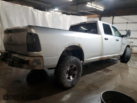 2012 Ram 2500 ST with VIN 3C6UD5HL6CG132799, listed as a Copart auction lot 88034715 with 394,078 mi miles and Salvage Title. Bid and sale history available at carsss.com. Image 3.