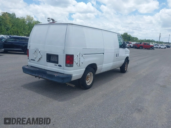 2010 Ford Econoline Cargo Commercial with VIN 1FTNE1EWXADA91492, listed as a IAAI auction lot 42707525 with 435,844 mi miles and . Bid and sale history available at DreamBid. Image 4.