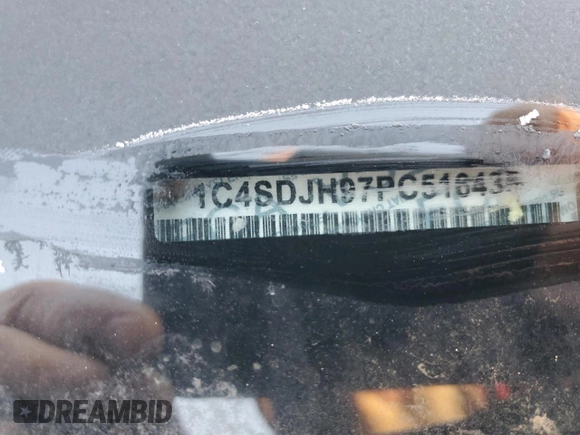 2021 Dodge Durango SRT Hellcat with VIN 1C4SDJH97MC643259, listed as a Copart auction lot 44536555 with 49,489 mi miles and Salvage Title. Bid and sale history available at DreamBid. Image 14.