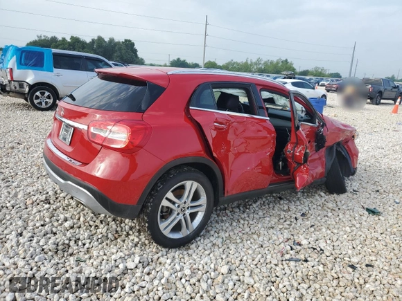 2018 Mercedes-Benz GLA 250 z VIN WDCTG4EB9JJ491538, wystawiony jako Copart lot #53695015 z przebiegiem Nie podano mil oraz Szkoda całkowita • Salvage title. Historia ofert i sprzedaży dostępna na DreamBid. Obrazek 3.