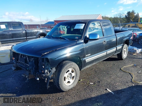 2000 Chevrolet Silverado 1500 LS with VIN 2GCEK19T7Y1200537, listed as a IAAI auction lot 41503486 with 191,143 mi miles. Bid and sale history available at carsss.com. Image 2.