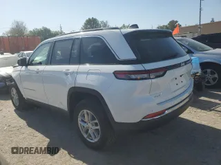2024 Jeep Grand Cherokee Laredo X with VIN 1C4RJHAG8RC157897, listed as a Copart auction lot 73813014 with 5,013 mi miles and Salvage Title. Bid and sale history available at carsss.com. Image 2.