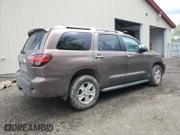 2018 Toyota Sequoia Limited with VIN 5TDJY5G13JS155987, listed as a Copart auction lot 54082174 with 83,780 mi miles and Salvage Title. Bid and sale history available at carsss.com. Image 3.