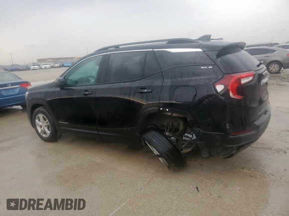 2022 GMC Terrain SLE z VIN 3GKALMEVXNL110818, wystawiony jako Copart lot #53901735 z przebiegiem 48 984 mil mil oraz Szkoda całkowita • Salvage title. Historia ofert i sprzedaży dostępna na DreamBid. Obrazek 2.