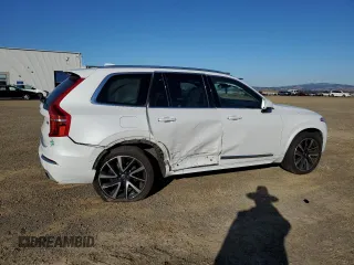 2018 Volvo XC90 Inscription with VIN YV4A22PL2J1206729, listed as a Copart auction lot 80166224 with 81,199 mi miles and Salvage Title. Bid and sale history available at DreamBid. Image 3.