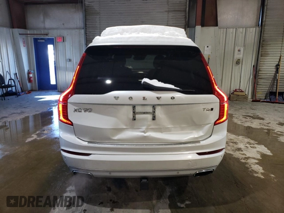 2017 Volvo XC90 Momentum with VIN YV4A22PKXH1122871, listed as a Copart auction lot 45676235 with 90,113 mi miles and Salvage Title. Bid and sale history available at carsss.com. Image 6.