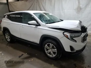2018 GMC Terrain SLE z VIN 3GKALTEV5JL276569, wystawiony jako Copart lot #79777104 z przebiegiem 91 730 mil mil oraz Szkoda całkowita • Salvage title. Historia ofert i sprzedaży dostępna na DreamBid. Obrazek 4.