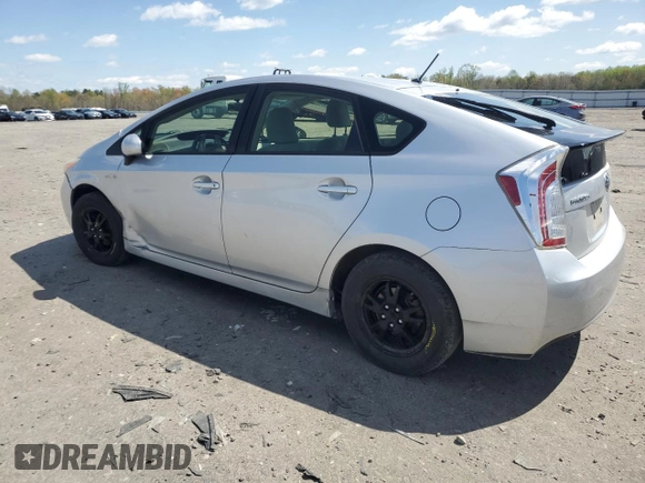 2012 Toyota Prius One with VIN JTDKN3DU6C5418062, listed as a Copart auction lot 52368475 with 115,020 mi miles and Salvage Title. Bid and sale history available at carsss.com. Image 2.