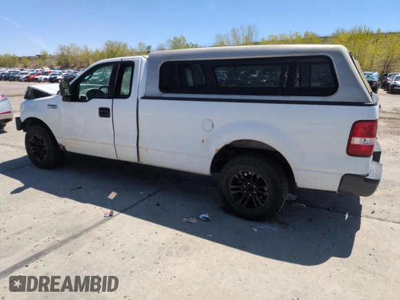 2008 Ford F-150 XL with VIN 1FTRF12208KE16642, listed as a Copart auction lot 55553075 with 283,801 mi miles and Clean title. Bid and sale history available at DreamBid. Image 2.